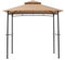 GRASEKAMP Qualität seit 1972 Grillpavillon BBQ 1,52x2,44m inkl. Flammschutzdach Sand