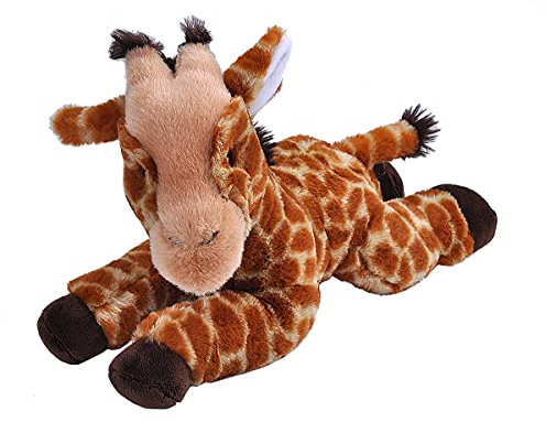 Wild Republic Ecokins Giraffe, Kuscheltier aus Stoff, Nachhaltiges Spielzeug, Baby Geschenk zur Geburt von Jungen und Mädchen, Stofftier 30 cm