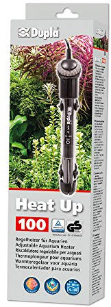 Dupla Heat Up Chauffage d'aquarium 100 W pour Aquariums jusqu'à 150 l Efficacité énergétique et fiable Convient pour Les Aquariums d'eau Douce et d'eau de mer 100 W