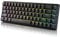 Durgod Hades 68 RGB Mechanical Gaming Keyboard | 65% Layout | USB C Wired | Doubleshot PBT Keycaps | Cherry Profile | NKRO Rollover | Windows & Mac | Aluminium Chassis| Gateron Silent Brown, Black