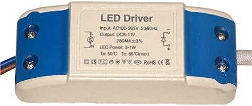 Konstantstrom-LED-Treiber, Netzteil-Transformator, 3 W, 240 mA, Adapter für LED-Streifen, UK (3 W)