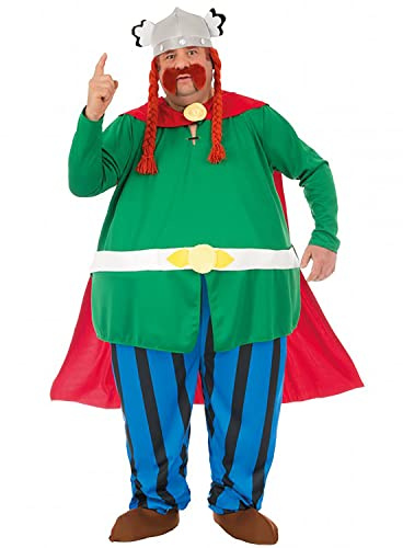 Krause & Sohn Majestix Häuptling Kostüm für Herren aus Asterix & Obelix Gr. M-XXL Lizenzkostüm