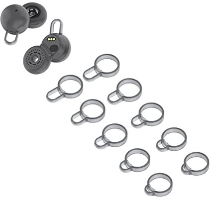 BTOSEP Cuffia antiscivolo, cuffie Bluetooth, compatibile con Sony LinkBuds WF-L900, in silicone, anelli antiscivolo, antipolvere e a prova di caduta