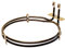Place4parts Compatible Fan Oven Cooker Element for LAMONA HJA3300