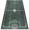 rugsx Kinderteppich Bambino Waschteppich Spielfeld, Fußball, für Kinder Anti-Rutsch - grün 180x270 cm