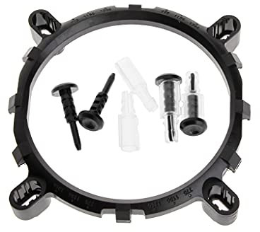Max-Tonsen Soporte de Ventilador de refrigeración de CPU,Soporte de disipador de Calor,Kit de Posterior de Base para LGA1150 1156 1155 775 1366,Estante de Plataforma de Ventiladores de CPU