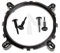 Max-Tonsen Soporte de Ventilador de refrigeración de CPU,Soporte de disipador de Calor,Kit de Posterior de Base para LGA1150 1156 1155 775 1366,Estante de Plataforma de Ventiladores de CPU