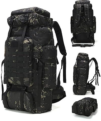 King'sGuard 70L Camping Wandern Militär Taktische Rucksack Outdoor Wasserabweisend Einstellbare Sport Taschen