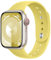 para Correa Apple Watch 44mm 40mm 45mm 41mm Series 9/8/7 iWatch se 6 5 4 3 42mm 38mm hombr/Mujer,Bracelet Silicona Deportiva Pulsera Apple Watch Ultra/2 49mm Band strap reloj,amarillo