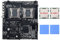 XIDIT X99 Dual-Socket Motherboard +2XE5-2620 V4 CPU+2XThermal Pad LGA2011-3 8XDDR4 ECC RAM Slot PCIE X16 Server PC Motherboard Replacement Kit