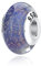 Nbsameng Muranoglas S925 Sterling Silber Anhänger für Pandora Armbänder und Halsketten, ein DIY Urlaub Schmuck Geschenk für Damen, Muster - Lila
