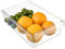 Contenitori Per Cassetti Estraibili Per Frigorifero, Organizer Trasparente Per Cassetti Per Frigorifero con Maniglia, Portafrutta, Contenitori Per Uova, Contenitori Per Congelatore da Cucina(Fruit )