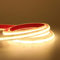 XUNATA 1M COB LED Streifen Warmweiß, 12V 320LEDs/m Superhell Hohe Dichte IP68 Wasserdicht Flexibles Selbstklebend COB LED Lichtband Strip für Heim DIY Festival Dekoration