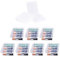 9Pcs Transparent AA/AAA Cell Battery Storage Case Holder Box,Transparent Waterproof Plastic Battery Case,Clear Plastic Cell Battery Storage Case Holder Box for Batteries and Rechargeable Batteries