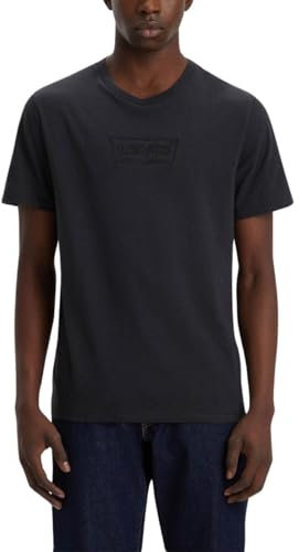 Levi's Homme Graphic Crewneck Tee, Corded Batwing Caviar, S