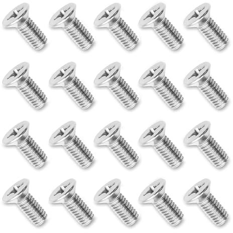 20pcs Brake Disc Rotor Screws, Stainless Steel Car Brake Disc Screw 93600-06014-0H Automotive Rotor Bolts Front and Rear Set Screws