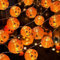 Halloween Lichterkette, Halloween LED Lichterkette, Halloween Lichterkette Kürbis, 3M 20 LED Orange Lichterkette, Halloween Kürbis Lichter, Halloween Kürbis Deko Lichterkette, für Außen Innen Deko