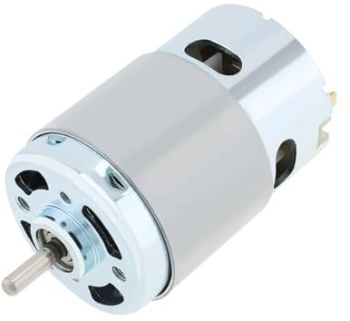 LTRAJUYNH RS895 DC electronic starter 12-24V 3000-20000RPM High-speed Large Torque Motors Ball Bearing Fan for DIY Model Car Small Drill electronic starter Tools(12V 12000RPM)