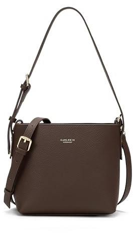 Carlheim, Gotland Genuine Leather collection, Selma Genuine Leather Handbag (Brown)