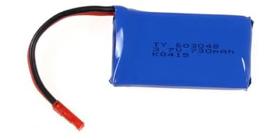 TOYANDONA 3.7v Wiederaufladbare Lipo-Batterie Für Wltoys Rc Quadrocopter Blaue Lithiumbatterie Ersatzakku Für Längere Flugzeiten Hohe Kapazität Zubehör Für Drohnenliebhaber
