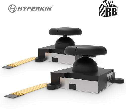 Hyperkin TMR Switch Joysticks de repuesto, joystick electromagnético TMR sin deriva para Nintendo Switch/OLED/Lite, palos de magnetorresistencia de túnel (paquete de 2)