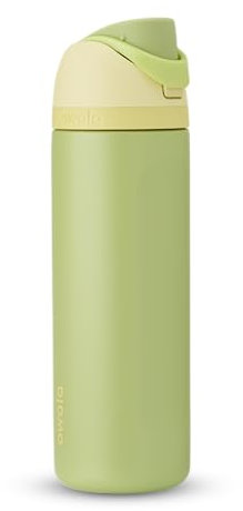 Owala Disney Princess FreeSip Insulated Stainless Steel Water Bottle with Straw for Sports and Travel, BPA-Free Sports Water Bottle, 24 oz, Tiana