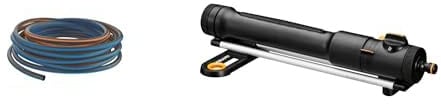 Fiskars X-Series Gartenschlauch + Fiskars Comfort Oszillierender Sprinkler