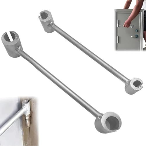 Adjustable Gap Width Wrench, Heavy Duty Door Hinge Repair Tool, 14-18mm/23-25mm Door Hinge Adjustment Wrench, Steel Double Headed Seam Adjustment Tools, for Flag Hingles Installation Adjustment(2PCS)