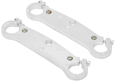 Rengue Front Fork Yoke Pair Aluminium Alloy Triple Tree 22mm Hole Diameter Upside Down Replacement for Mini Motor Dirt Bike Motorcycle Riders