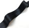 20 mm hochwertiges Satin-Schrägband in 16 Farben, 23-Meter-Rolle Schwarz