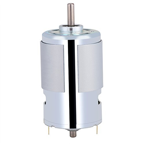 Fdit 12 V 100 Watt Runde Welle Elektrische DC Motor 12000r / min High Speed Große Drehmoment Elektromotor Mikromotor Hochgeschwindigkeitsgleichstrom Motoren