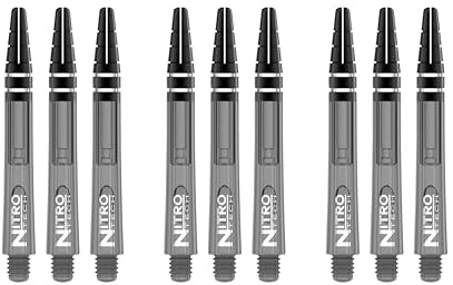 RED Dragon Nitrotech Dartschäfte – 3 Sets pro Packung (9 Dartpfeile insgesamt)