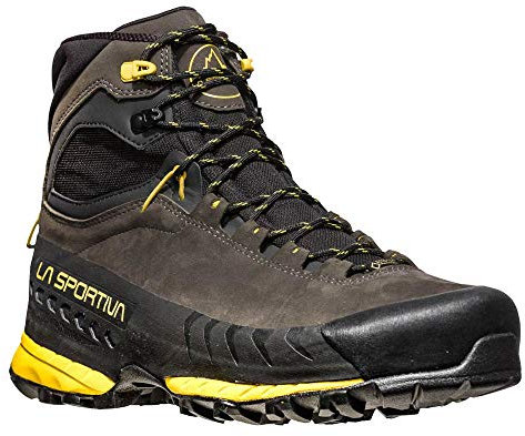 La Sportiva TX5 GTX, Stivali da Escursionismo Uomo, Multicolore Carbonio/Giallo 000, 43 EU