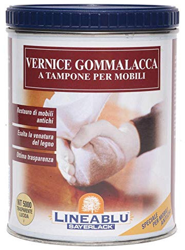 Vernice Gommalacca a tampone per mobili