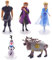 Frozen Cake Topper CYSJ 5pcs Frozen Cake Decoration Action Figures Birthday Cake Decorations Mini Figures for Kids Birthday Decor Ornaments Party Supplies