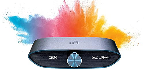 IFI Zen DAC Signature V2 HiFi Desktop (Digital Analog Converter) with USB3.0 B Input/Outputs 4.4mm Balanced/RCA