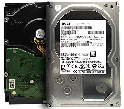 MDD - HGST Ultrastar (HUS726060ALE614) 6TB 7200RPM 128MB Cache SATA 6Gb/s 3.5-inch Enterprise Hard Drive (for NAS, Desktop PC, Surveillance Storage) - 5 Year Warranty (Renewed)