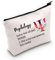 JNIAP Psychologie-Make-up-Tasche, psychische Gesundheit, Therapeuten, Geschenke, Psychologie, Studenten, Abschlussgeschenke, Berater, Psychologen, Reisetasche, Psychologie-Tasche
