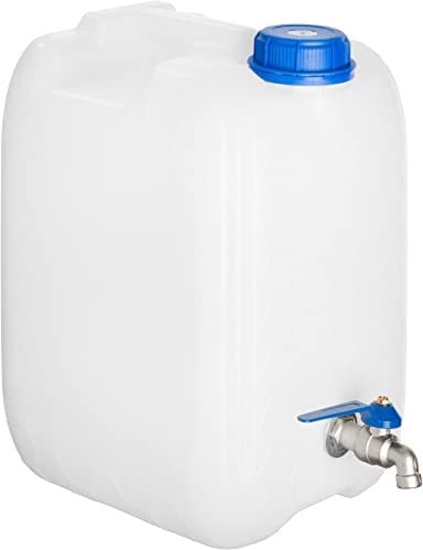 Bidon à eau 5 l avec robinet galvanisé sans BPA Bidon d'eau potable Camping