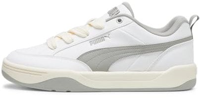 Puma Unisex Adults Park Lifestyle Sneakers, Puma White-Smokey Gray-Sugared Almond, 48 EU