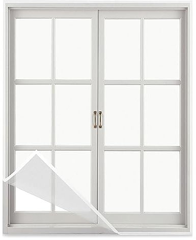 Moustiquaire en Gaze 30x60cm, Bande Auto-agrippante Toile en Tissu moustiquaire Anti Moustique Garde Manger Grillagé, pour Porte Rideaux Fenetres - Blanc