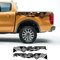 RWRAPS 2 Stück Auto-Aufkleber, Reifendruck, Kompass, Abenteuer, Off-Road-Auto-Schwanz, Vinyl-Grafik-Aufkleber, passend für Ford Ranger Raptor Pickup