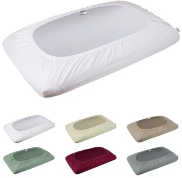 -beties- BasicSoft hochwertiger, weicher Premium Kissenspannbezug ca. 40x70 cm mit Steghöhe ca. 20 cm. 3% Elasthan/97% supergekämmter Baumwolle (pur-weiß)