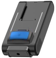 Vistefly Batería Compatible con aspiradoras de batería V12Flex, V12 Pro (Azul)