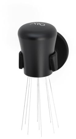 ARO Espresso™ WDT-Werkzeug und Magnethalterung | Enthält 10 Edelstahlstifte mit flacher Spitze und einem Durchmesser von 0,35 mm