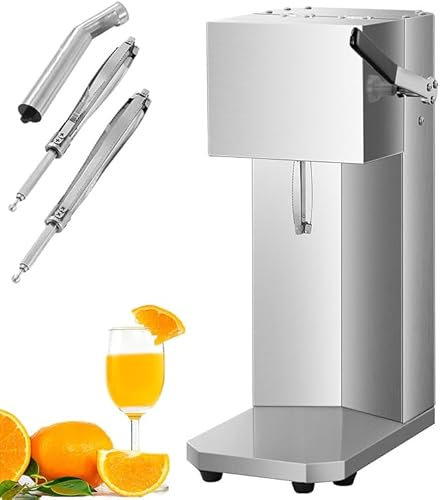 SONLED Exprimidor de Naranjas Comercial, exprimidor eléctrico de cítricos de Acero Inoxidable, exprimidor de Naranjas sin Esfuerzo 3s con Motor ultrapotente y Mango de Agarre Suave, fácil de Limpiar