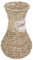 MUSISALY Trockenblumenstrauß Trockene Vase Große Vase Standvase Groß Dekorative Blumenvase Vase Blumenbank Kleiner Blumeneinleger Blumenflasche Aus Rattan Tischvase Trockenblumenvase Gewebter Pflanzer