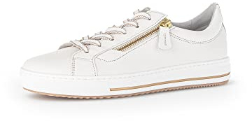 Gabor Damen Low-Top Sneaker, Frauen Halbschuhe,Leichte Mehrweite (G),Ugly Sneaker,Chunky Sneaker,straßenschuhe,Latte (Gold),39 EU / 6 UK