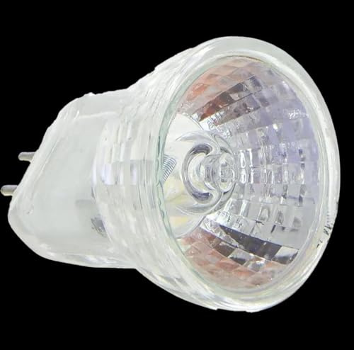 UGEFKMQ 1PC Halogen-Reflektor 5 Watt 6 Volt MR8 Mini Halogen Strahler GU4 Dekorative Niederspannungsbirne Dimmbar 5W