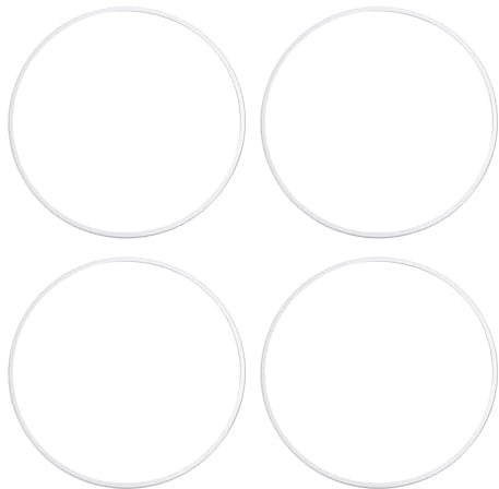 Masyrt Hochwertige Aluminiumlegierung 21 Zoll Selbstkleber Felgenschutz, Kratzsichere Radschutz, 4 -Set, Reifenverkleidungsring für Verstärkte Radschutz, Silber